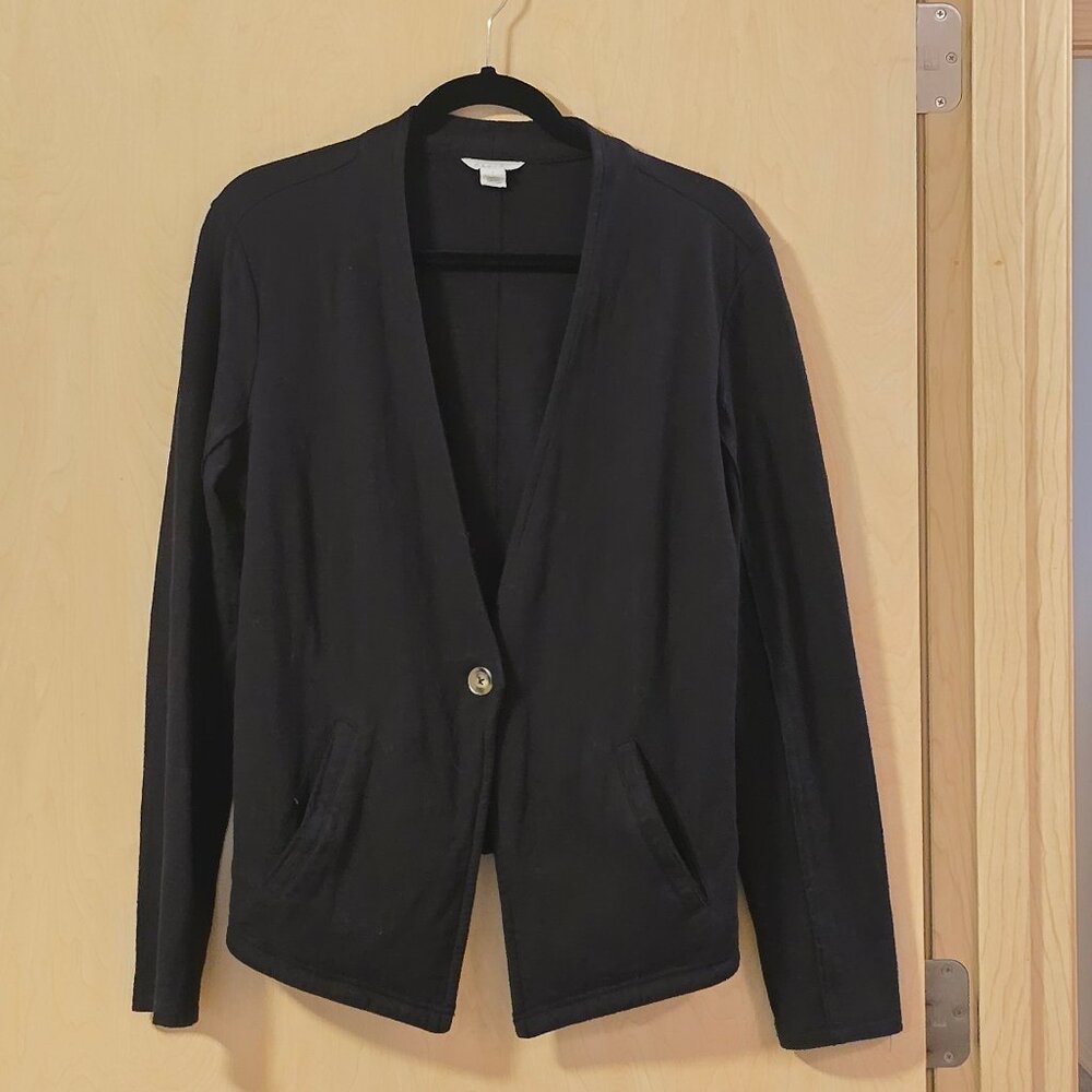 Caslon One-Button Knit Blazer
